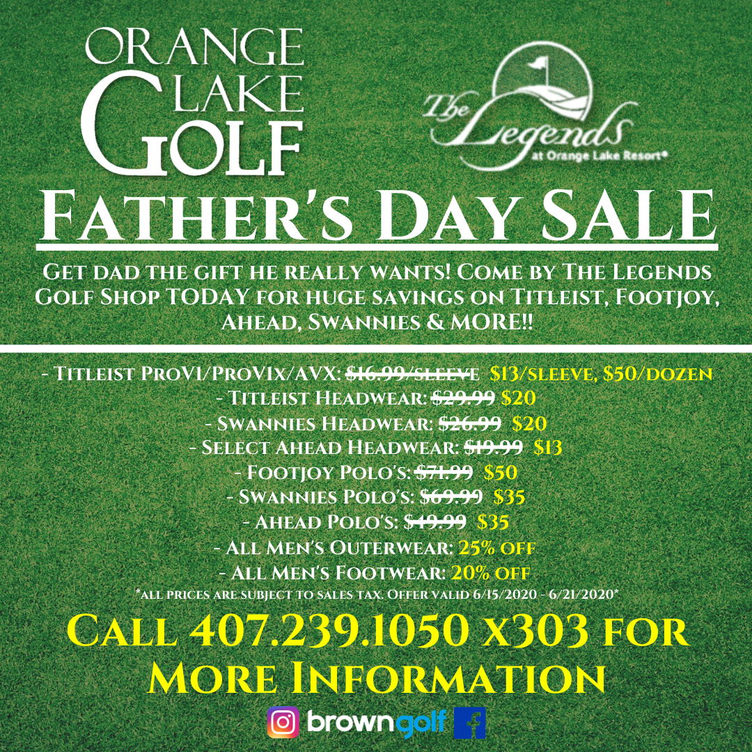 father's day golf deals