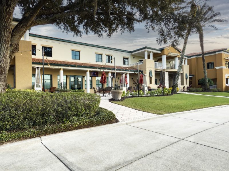 The Legends at Orange Lake Golf - Clubhouse Back Entrance
