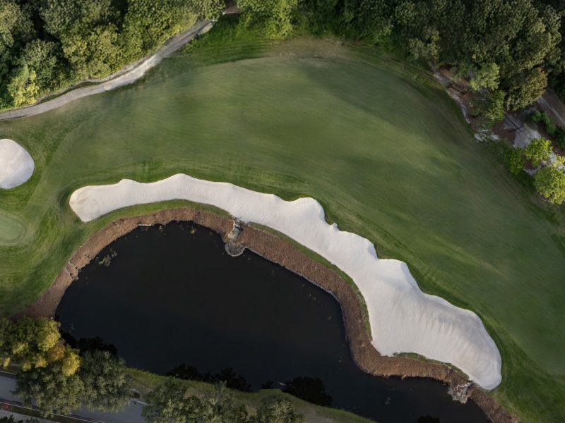 The Legends at Orange Lake Golf Hole 14 Arial View